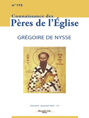 cover image of Connaissance des Pères de l'Église n°175